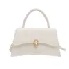 Bolso de Hombro Casual de Moda Texturizado para Viajero Tendencia Bolso con Cierre 2025 Retro Simple Hombro Cruzado Bolso Cuadrado Pequeño