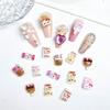 Nuevos Adornos para Uñas de Snacks Gatito Gato Lindos Snacks Postre Té de Leche Adornos para Uñas Gatito Hello Kitty
