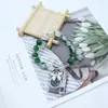 [Mar Profundo] Pulsera de Mariposa con Color Popcorn Glaze Degradado Pulsera de Meteoro Súper Hada Mejor Regalo de Cumpleaños para Pareja Amigo