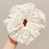 Gravata de Cabelo Elegante e Suave Estilo Coreano 2025 para Mulheres, Nova Faixa de Cabelo de Renda para Penteados de Coque, Acessório de Cabelo