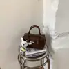Bolso de Mujer 2026 Nuevo Bolso de Mano de Moda Tendencia Bolso de Hombro Casual Diseño de Nicho Bolso Cuadrado Pequeño Cruzado de Verano