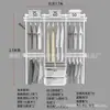 Armario metálico modular 1.1-2.5 m de ancho perchero abierto apartamento pequeño perchas dormitorio columna AA almacenamiento