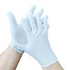 Guantes blancos algodón puro protección laboral guantes comercio exterior etiqueta joyería Wenwan antiestáticos guantes de algodón blanco fábrica mayoreo