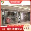 Shopping Center Porta de Cristal Dobrável Curva Loja Porta de Correr Cristal PVC Porta de Rolo Cristal Porta de Cristal Transparente Elétrica Fábrica