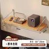 Estante de pared, estante de pared para mesita de noche, partición de una palabra, pared de sala de estar, estante para router sin perforaciones, estantería de pared