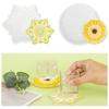 Molde de Pegamento DIY Posavasos Mandala Posavasos Mandala Patrón de Flor de Silicona Molde Espejo Venta Caliente de Amazon
