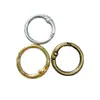 Fecho de Mola Redondo de Latão Selecionado Fecho de Colar Prata Dourado Acessórios de Joia Cor Bronze Antigo Argola de Mola para Chaveiro