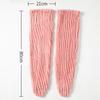 Rodilleras para ancianos calcetines largos cálidos piernas viejas frías articulación de la rodilla a prueba de frío calcetines de vellón coral leggings para dormir engrosados