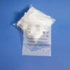 Bolsa con Cremallera Esmerilada con Texto de Advertencia Engrosado, Bolsa para Empacar Ropa, Bolsa de Empaque para Ropa Transparente Autocierre para Almacenamiento de Calcetines y Ropa Interior