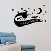 Fã Xi Personalidade Criativa Novo HALLOWEEN HALLOWEEN Mulher Vassoura Adesivo de Papel de Parede Decorativo FX3010
