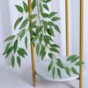 Flor Artificial Hoja de Sauce Ratán Decoración de Boda Vid Planta Verde Bonsái Hojas de Eucalipto Hojas de Eucalipto