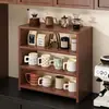 Portavasos escritorio taza de té taza de café estante de almacenamiento estante de barra mostrador sensación de alta gama portavasos escurridor de tazas estante de almacenamiento de vasos de agua