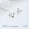 Colgante de Corazón, Estrella de Cinco Puntas, Trébol y Corona Chapado en Oro Blanco de 14K con Circonia Incrustada y Soporte para Pin de Perla Accesorios Hechos a Mano para DIY