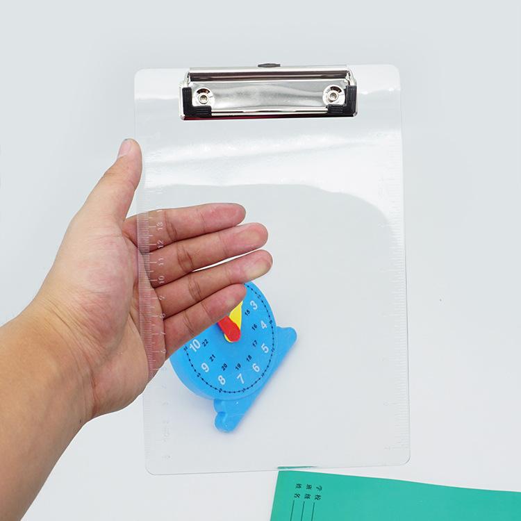 透明/透蓝色塑料板夹