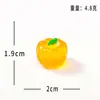 Paisaje Miniatura Verduras y Frutas Artificiales Juguetes de Comida DIY Adornos de Decoración Accesorios de Bolsa Sorpresa Escritorio Fruta Artificial Resina