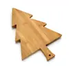 Tábua de Corte Árvore de Natal de Bambu Tábua de Corte Criativa Tábua de Corte para Cozinha Presente de Natal Tábua de Bambu para Frutas Bife Pão