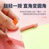 Herramienta Manual para Redondear Esquinas R4, Cortador de Chaflán, Herramienta de Corte para Papel Fotográfico y Tarjetas, Cortador de Papel con Arco Afilado en Ángulo Recto