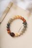 Hainan Jade Blanco Natural Duobao Bodhi Cadena de Mano Portátil Tejido DIY Plato para Jugar con Cuentas Nian Buddha para Hombres y Mujeres Accesorios Regalos