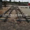 Aparelhos de mudança de via para mineração, aparelhos de mudança de via de ponto único de bitola estreita, modelo ZDK90, feitos de aço Q235, fáceis de operar, portáteis e duráveis