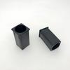 Adaptador hueco adaptador funda de goma funda de goma cabeza conexión tubo de tienda de campaña funda conexión tubo cuadrado funda de goma cuadrada conexión bidireccional