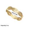 Pulsera de acero inoxidable fundido de gran venta transfronteriza con estilo clásico personalizado con pulsera de acero de titanio de moda europea y americana