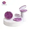Yueshunxing 10g Empaque Cosmético Personalizado Caja para Polvos Caja para Rubor Redonda de Cuatro Compartimentos Fábrica Certificada Venta Directa