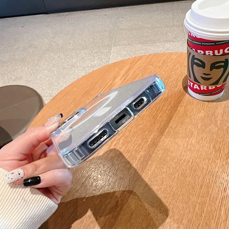 仿原二合一透明磁吸