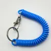 Llavero de Cuerda Elástica Eva Cuerda Retráctil Antiperdida Colgante de Plástico con Resorte Cadena de Lanyard Colorido en Stock