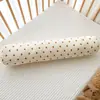 Almohada de Tiras Cilíndricas Estilo Coreano Almohada Lateral para Dormir Bebé Almohada Pequeña Calmante para Bebé Almohada Bloque para Bebé
