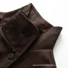 Roupas Femininas Transfronteiriças Outono e Inverno 2025 Novo Estilo Europeu e Americano Moda Solta com Cinto Gola Alta Longo Lã