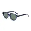Moda Europea y Americana Transfronteriza Personalizada Gafas de Sol Polarizadas Multilado para Hombre y Mujer Gafas de Sol de Placa de Alto Grado con Tachuelas Americanas Retro