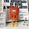 Portalápices Divertido de Alto Valor Gran Capacidad Caja de Almacenamiento de Escritorio para Estudiantes y Hogar Oficina Adornos DIY Papelería para Estudiantes