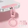 Cordón para Teléfono Móvil con Gancho Giratorio, Hebilla de Anillo Desmontable, Pinza de Perro de Metal, Acabado Pintado de Alta Gama con Clip de Acero Inoxidable