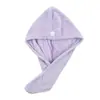 Gorro Secador de Cabello Personalizado Transfronterizo para Mujer, Engrosado, Súper Absorbente, Secado Rápido, No se Desvanece, Doble Capa, Toalla Portátil para la Cabeza
