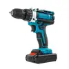 Taladro Recargable con Batería de Litio Taladro de Batería de Litio de Alta Potencia Destornillador Eléctrico Multifuncional Taladro de Pistola Juego de Herramientas de Batería Comercio Exterior