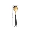Cuchara creativa de acero inoxidable, linda cuchara china para mezclar postre, fruta, leche, té, cuchara pequeña para sopa, cuchara para adultos, venta al por mayor