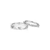 Anillos de Pareja de Verano Versátiles de Diseño Simple Mobius Niche para Estudiantes Venta al por Mayor