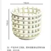 Cubo de almacenamiento para toallas faciales usadas Caja de almacenamiento para baño Artículos de tocador Cepillo de dientes Pasta de dientes Estante para cepillos de maquillaje