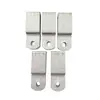 Grampos para tubo quadrado para fixação e conexão de colunas de estufa, acessórios para estufa, atacado transfronteiriço de grampos sela para tubo quadrado