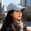Gorra de Béisbol Nueva de Mezclilla 2025 para Mujeres, Gorra Lavada de Pico de Pato para Adelgazar la Cara al Aire Libre para Hombres, Sombrero de Sol Versátil de Pareja Tendencia