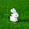 Paisagem em miniatura, figuras de renas criativas e fofas, colecionáveis de caixa surpresa, acessórios decorativos para paisagismo, pequenos enfeites de mesa