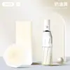Paraguas con protección solar de doble uso, con recubrimiento negro, de macarrón degradado, alto valor estético, estilo salino degradado, totalmente automático, 8 varillas 306