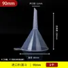 Funil Plástico de Grau Alimentício Funil Doméstico Funil para Vinho Uvas Diâmetro Grande Diâmetro Pequeno Funil para Filtro de Óleo de Motor Laboratório 4