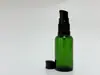 Frasco de Vidro Essencial Oil Verde à Prova de Luz 10/20/30/50/100ml, Adaptador Universal para Conta-gotas, Borrifador e Bomba