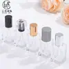 En Stock Al Por Mayor Botella de Perfume de 15 ml con Tapa de Presión, Botella de Spray Portátil con Tapa de Rosca, Empaque Pequeño para Muestras, Botella de Vidrio para Empaque Cosmético