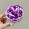 Diadema Casual Femenina Estilo K Anillo para Cabello Fino Popular Ins Cabello Banda Elástica Pequeña Diadema Elegante para Niña Cuerda para el Cabello