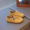 Mocasines para Niñas 2026 Primavera y Otoño Nuevo Estilo Infantiles Simples Versátiles Slip-On Zapatos Birkenstock Zapatos Individuales para Niños Pequeños