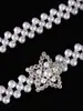 2026 Nova Corrente de Cintura com Pérolas Feminina Estilo Coreano Cinto Decorado com Strass e Pérolas Moda Doce Vestido Cinto Elástico