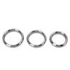 Anillo Grande de Acero Inoxidable Delgado Ejercicio Bloqueo Anillo para el Pene para Hombres Restricción Sexual para Adultos Retraso Flirteo Juguete Sexual