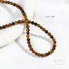 Piedra Ojo de Tigre Amarillo Natural Cuentas Sueltas, Cuentas Redondas de Ojo de Tigre Amarillo, Pulseras de Cuentas Hechas a Mano para DIY, Collares, Materiales para Joyería, Cuentas para Accesorios